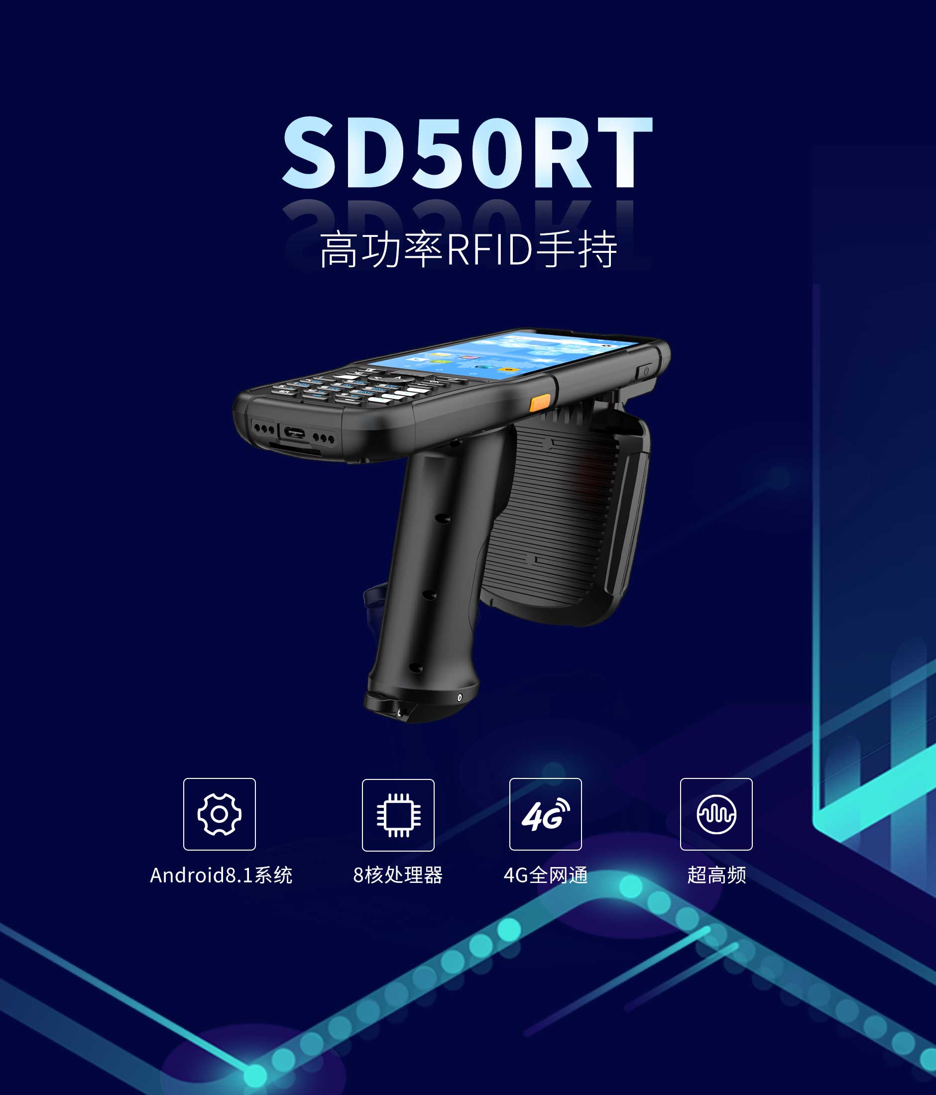 思必拓SD50RT超高频RFID手持终端